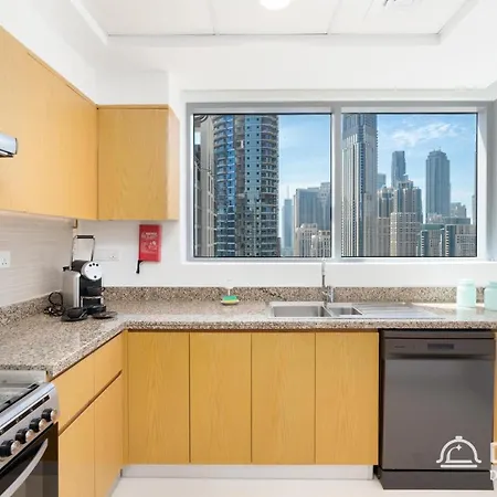 Dream Inn Apartments - Bellevue Tower With Burj Khalifa View Dubai Esterno foto