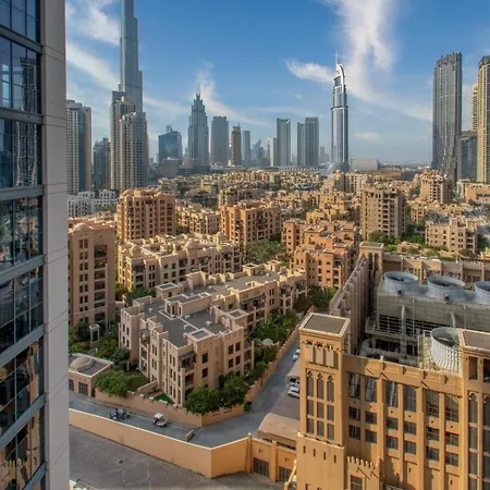 Dream Inn Apartments - Bellevue Tower With Burj Khalifa View Dubai Esterno foto